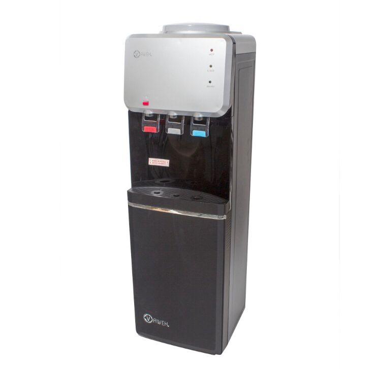 Dispensador con compresor y Frigobar Gris CV005