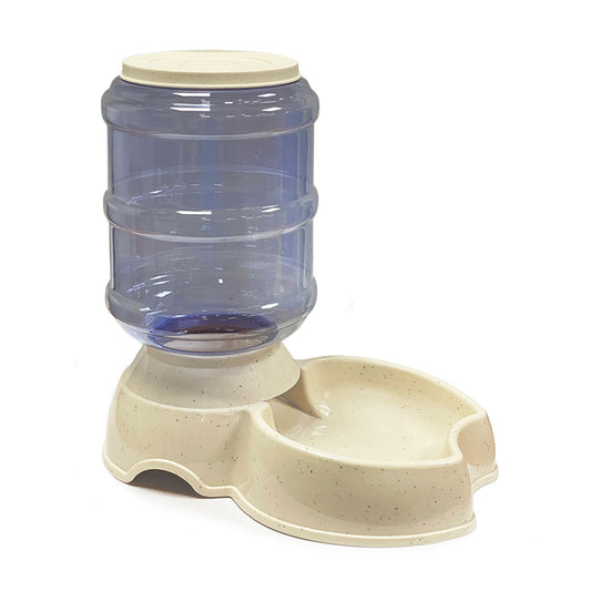 Dispensador de agua para mascotas Beige