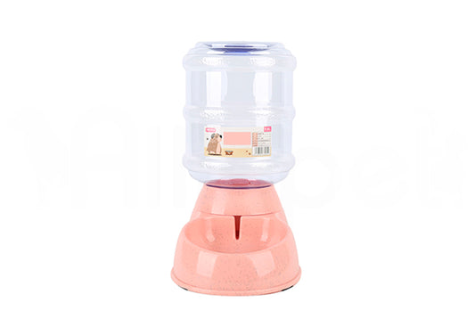 Dispensador de agua para mascotas Rosado