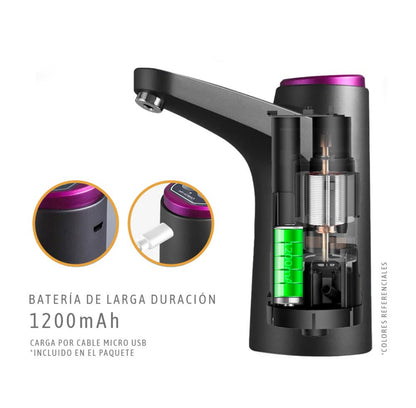 Dispensador USB Delux negro